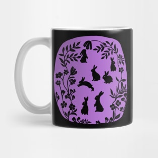 Rabbits in the wood Mug